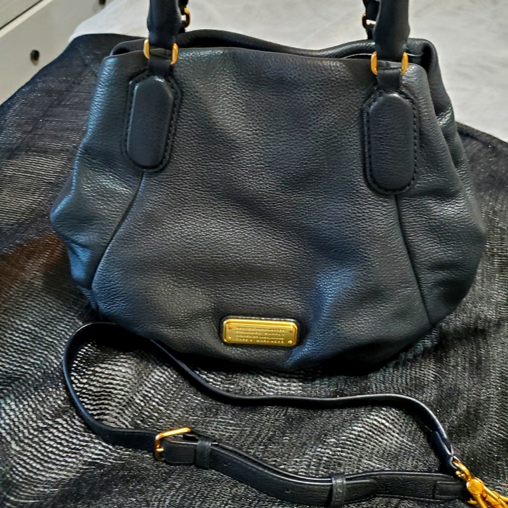 Marc by Marc Jacobs Black Fran Leather Bag